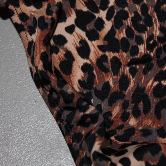 Brown & Pink 2 Pcs Justice Bikini9 Swimsuit Size 12/14 - Picture 9 of 11